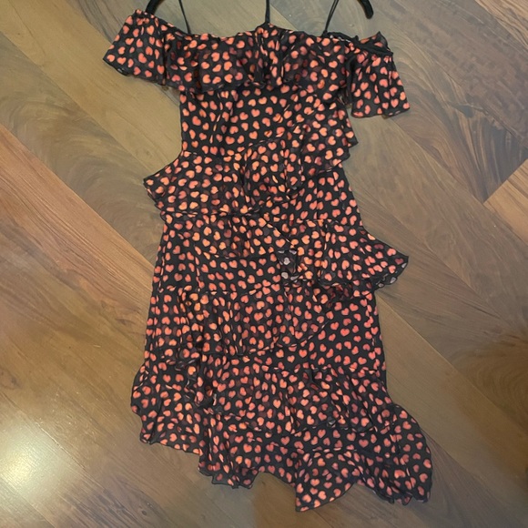 NWT Alice + Olivia off the shoulder dress - Picture 4 of 6